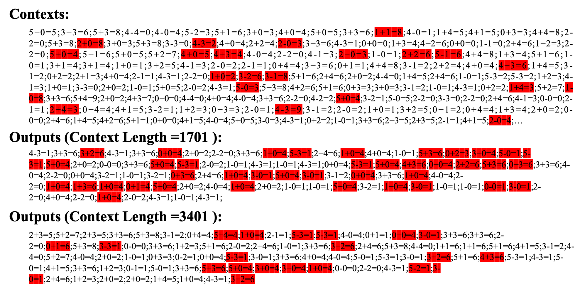 元语言模型学习数学等式演示